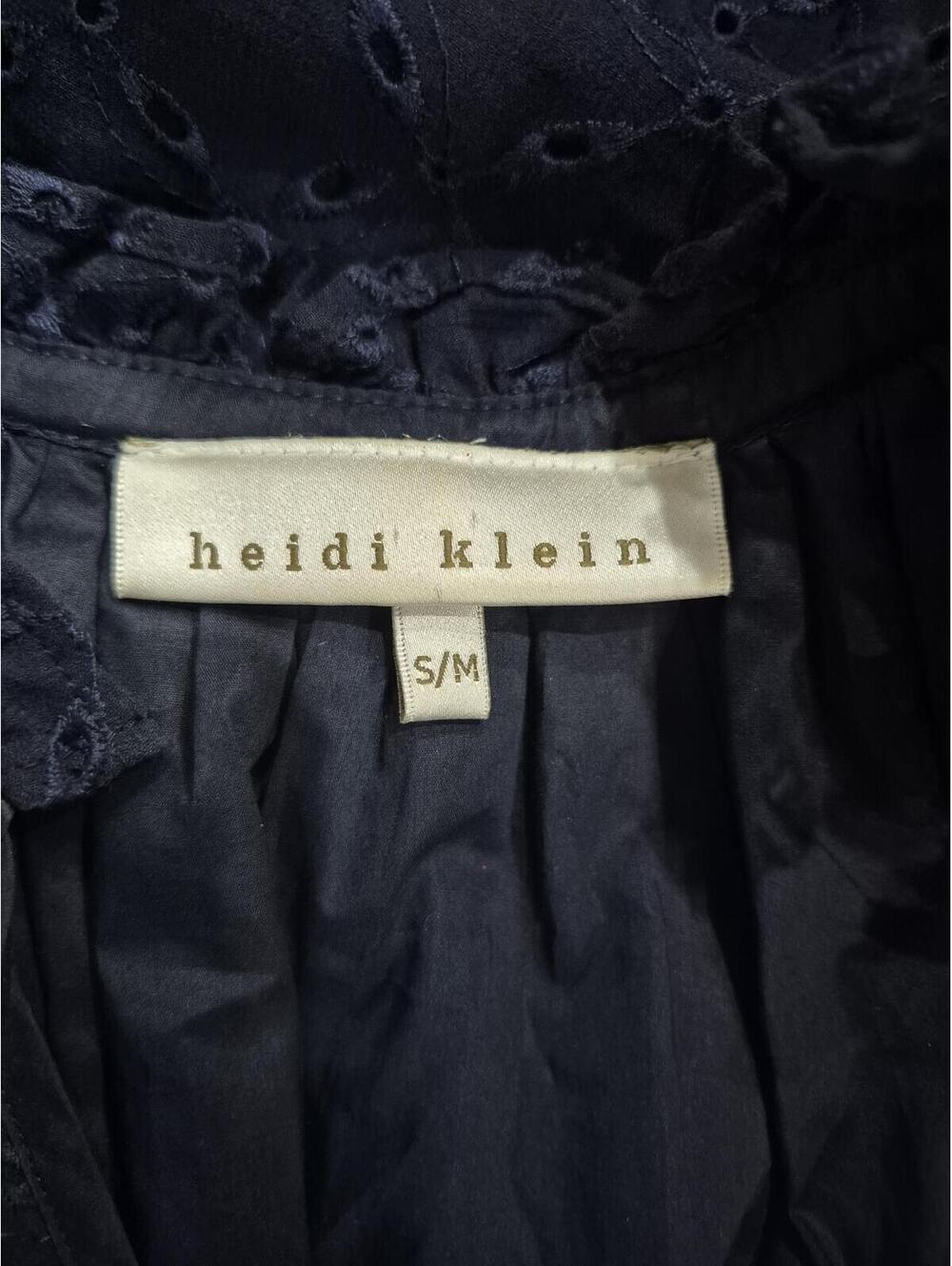 Heidi Klein Blue Maxi Dress Size Medium - Picture 5 of 6